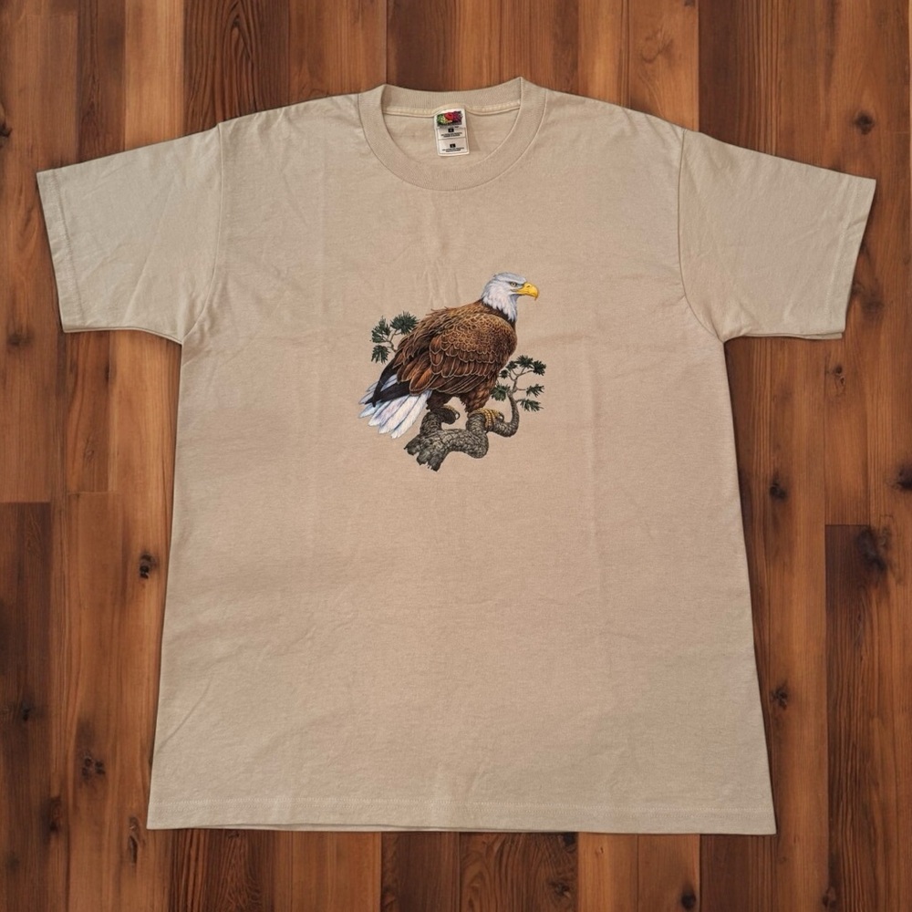 Fruit of the Loom Vintage Bald‎ Eagle Tee (L) 🦅